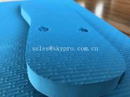 Bonne feuille de mousse de mémoire d'EVA de feuille bleue de mousse pour faire à chaussures la bascule électronique unique