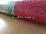 Tapis rouge de yoga d'EVA imprimé par coutume durable, feuilles de caoutchouc mousse pour le centre de fitness