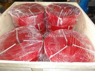 Conseil de bordage en caoutchouc de bordage industriel naturel de polyuréthane de convoyeur de longévité rouge