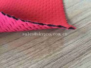 Tissu stratifié du néoprène tricoté par polyester fait sur commande d'éponge de mousse de modèle
