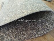 tapis de plancher de garniture de flexibilité de petit pain en caoutchouc mou de feuille de conseil de 3mm hauts