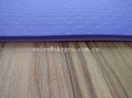 Matériel imperméable du caoutchouc naturel de tapis de yoga de protection de l'environnement pour la gymnastique