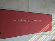 Anti preuve confortable de saleté de tapis de yoga du caoutchouc naturel d'OEM de glissement pour la promotion