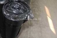 Longueur en caoutchouc imperméable auto-adhésive 10-7.5m de membrane de toiture de bitume noir