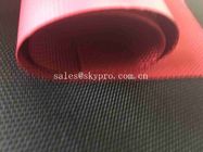 Tissu imperméable d'Oxford de revêtement rouge teint par solution pour le sac et le bagage