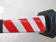 Glissières de sécurité flexibles réfléchissantes de cônes d'avertissement de PE de cônes du trafic de stationnement interdit