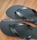 Sandales/pantoufles confortables à la mode molles d'été du caoutchouc naturel de bascule électronique de plage