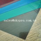 Feuille en plastique rigide de PVC découpée avec des matrices par couleur différente qui respecte l'environnement pour la carte en plastique