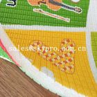 Façonnez à tapis de jeu de bébé de mousse de XPE les enfants d'intérieur des tapis, tissu épais du néoprène