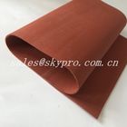 Épaisseur flexible douce rouge/transparente 0.1-30mm de feuille de mousse en caoutchouc de silicone