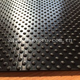 Tapis en caoutchouc industriel de plancher avec des couleurs et des textures assorties