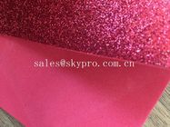 Feuille de mousse d'EVA de scintillement imprimée par rouge scintillant avec décolorer non l'acétate adhésif de vinyle d'éthylène
