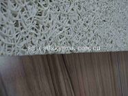 Plastique en caoutchouc imperméable blanc de mémoire de tapis de bobine de PVC de tapis, 4000 G/M2