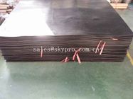 Épaisseur en caoutchouc commerciale auto-adhésive noire des tapis 1mm-50mm, largeur de 1m-2m