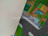 Tapis de jeu de tapis d'exercice de mousse d'EVA de petit pain de tissu du néoprène imprimé par bande dessinée non-toxique d'enfants