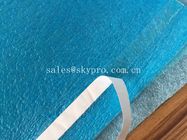 Underlayment bleu augmenté de plancher de barrière d'humidité de stratifié de PVC de mousse de la mousse 3mm EPE de polyéthylène