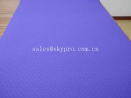 Épaisseur extérieure douce confortable de tapis de yoga de bande/de tapis 3mm-15mm de yoga conception professionnelle