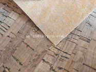 Le caoutchouc en cuir qui respecte l'environnement de liège de tapisserie d'ameublement couvre les panneaux décoratifs de liège