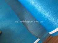 Plancher de stratification de haut de l'absorbant EPE de mousse de feuille d'OEM de plancher d'assise film silencieux bleu de PE