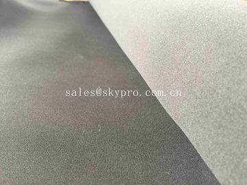 petit pain de tissu du néoprène de 2mm 100% SBR stratifié avec le polyester en nylon de débardeur brillant