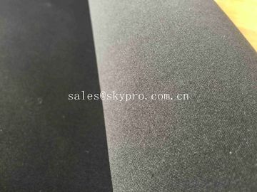 petit pain de tissu du néoprène de 2mm 100% SBR stratifié avec le polyester en nylon de débardeur brillant