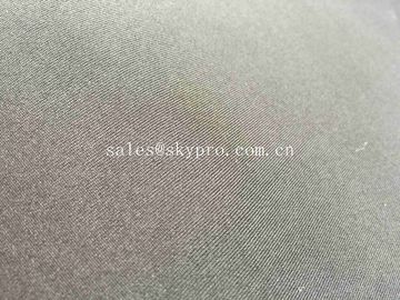 petit pain de tissu du néoprène de 2mm 100% SBR stratifié avec le polyester en nylon de débardeur brillant