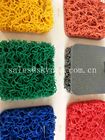 Tapis coloré de PVC non - de glissement de bobine de PVC de double en caoutchouc extérieur de tapis pour la piscine