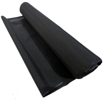 Tissu en nylon recouvert d'hypalon noir 500D Matte CSM Tente hypalon pour sac à dos 1,0 mm d'épaisseur