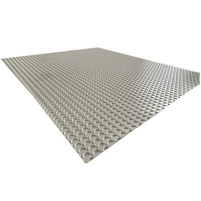 Transport industriel Courroie transporteuse en PVC à motif antidérapant en croissant