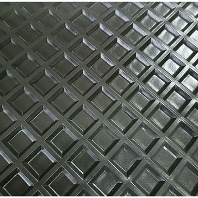 Ceinture de convoyeur en PVC industriel avec motif de grille Machine à poncer à bois plat Options OEM personnalisables