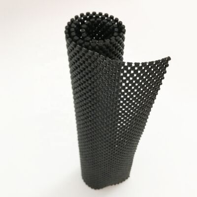 Tissu en maille PVC ignifuge résistant aux déchirures et imperméable et maille polyester enduite de PVC pour chaise Teslin