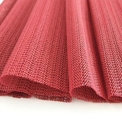 Tissu en maille PVC ignifuge résistant aux déchirures et imperméable et maille polyester enduite de PVC pour chaise Teslin