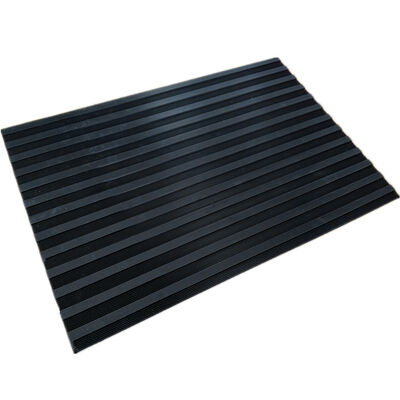 Tapis en caoutchouc antidérapant rayé large et étroit sur mesure, résistant à l'usure, absorbant les chocs, tapis isolant industriel en caoutchouc à découper