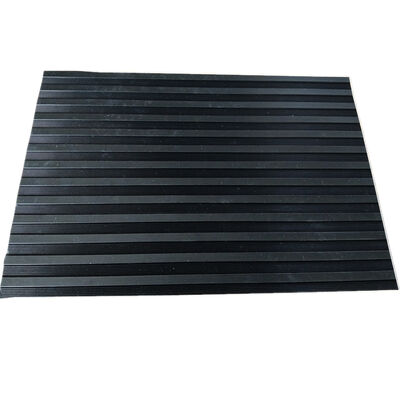 Tapis en caoutchouc antidérapant rayé large et étroit sur mesure, résistant à l'usure, absorbant les chocs, tapis isolant industriel en caoutchouc à découper