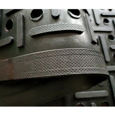 Tapis de sol en caoutchouc avec trous de drainage antidérapants pour zone humide, cuisine industrielle, atelier