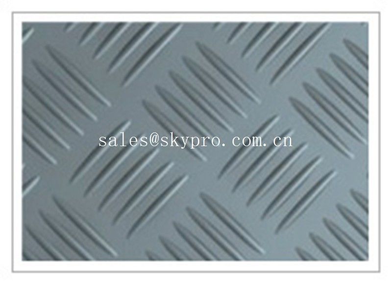 Modèle antidérapage durable de contrôleur parqueter en caoutchouc réutilisé épais de tapis de 3mm - de 6mm