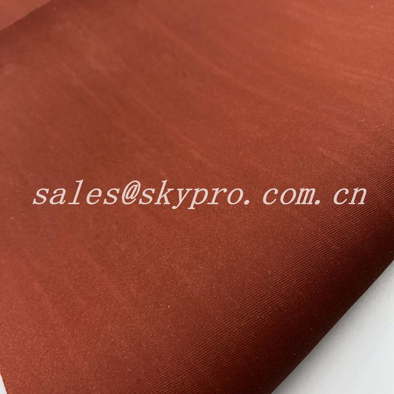 Gris/rouge en caoutchouc de feuille du haut de silicone d'éponge néoprène élastique mou de mousse