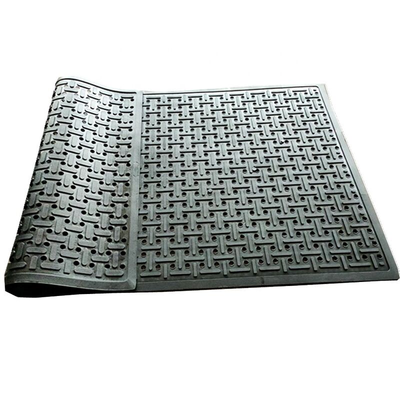 Vente d'usine Tapis en caoutchouc anti-fatigue pour chevaux/vaches/vaches laitières avec trous