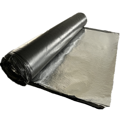 Bande imperméable de mastic de caoutchouc butylique de papier d'aluminium pour l'isolation de toit en métal